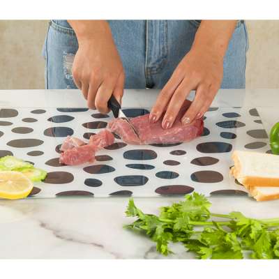 Cooking Concepts Glass Cutting Board With FDA Certification