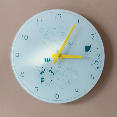 2019 Custom made glass wall different types clocks