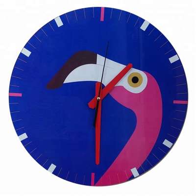 OEM tempered glass wall clock tempered glass wall clock